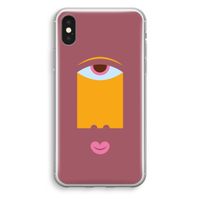 Mono V: iPhone XS Transparant Hoesje