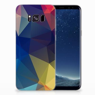 Samsung Galaxy S8 Plus | TPU Hoesje | Polygon Dark