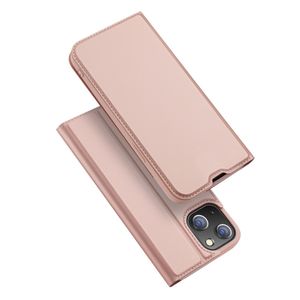 Dux Ducis - Slim bookcase hoes - iPhone 14 - Roze