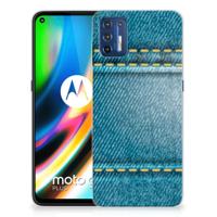 Motorola Moto G9 Plus | Sillicone Back Cover | Jeans