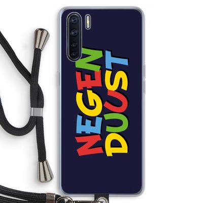90's One: Oppo A91 Transparant Hoesje met koord
