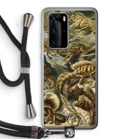 Haeckel Lacertilia: Huawei P40 Pro Transparant Hoesje met koord
