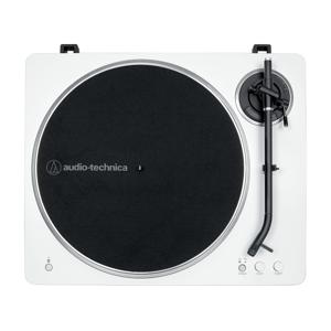 Audio-Technica AT-LP70XBT Draaitafel met riemaandrijving Zilver, Wit Volautomatisch