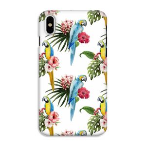Kleurrijke papegaaien: iPhone XS Tough Case
