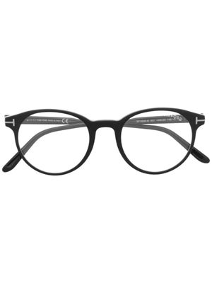 TOM FORD Eyewear lunettes de vue à monture ronde - Noir
