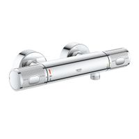 Grohe QuickFix Precision Feel douche thermostaatkraan 12cm chroom - thumbnail