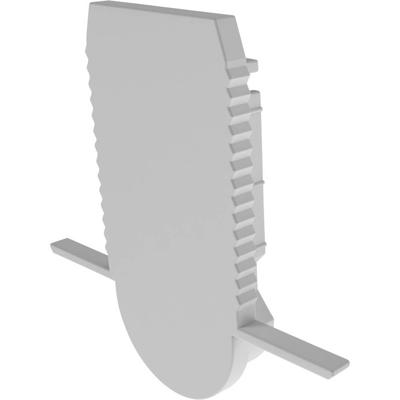 Deko Light 979700 Endkappe R-ET-03-10 Set 2 Stk, Weiß Profieleindkap Kunststof (l x b) 37.5 mm x 25.5 mm 1 stuk(s)