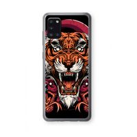 Tiger and Rattlesnakes: Samsung Galaxy A31 Transparant Hoesje