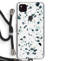 Terrazzo N°2: Pixel 4a 5G Transparant Hoesje met koord