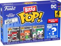DC Batman Funko Bitty Pop! 4-Pack: Harley Quinn / Poison Ivy / The Joker