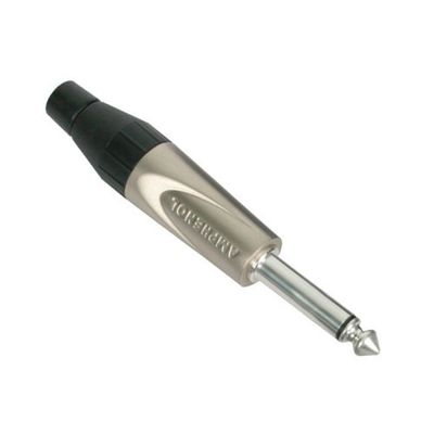 Amphenol TS3P Audio Jack Connector Kabeldeel Male 6,3mm Stereo T Series