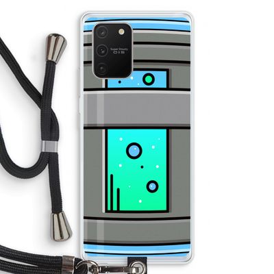 Chug Bottle: Samsung Galaxy S10 Lite Transparant Hoesje met koord