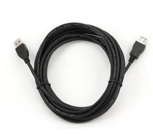 Gembird CCP-USB2-AMAF-15C USB-kabel 4,6 m USB 2.0 USB A Zwart