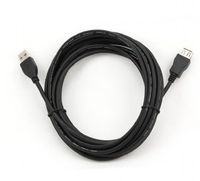 Gembird CCP-USB2-AMAF-15C USB-kabel 4,6 m USB 2.0 USB A Zwart - thumbnail