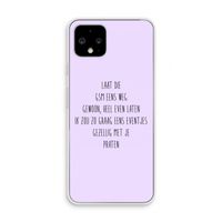 GSM: Pixel 4 Transparant Hoesje