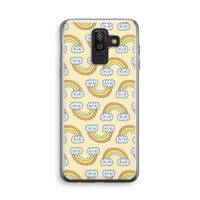 Regenboog: Samsung Galaxy J8 (2018) Transparant Hoesje Regenboog: Samsung Galaxy J8 (2018) Transparant Hoesje