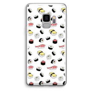 Sushi time: Samsung Galaxy S9 Transparant Hoesje