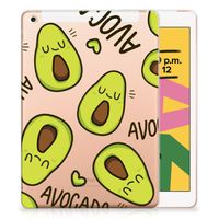 Apple iPad 10.2 | iPad 10.2 (2020) | 10.2 (2021) Tablet Back Cover Avocado Singing - thumbnail