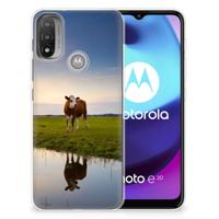 Motorola Moto E20 | E40 | TPU Hoesje | Koe
