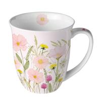 Mok Pastel Flowers Pink 0.4L