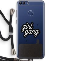 Girl Gang: Huawei P Smart (2018) Transparant Hoesje met koord
