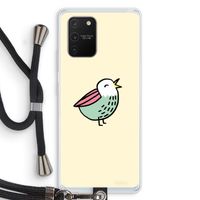 Birdy: Samsung Galaxy S10 Lite Transparant Hoesje met koord