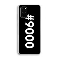 #9000: Samsung Galaxy S20 Plus Transparant Hoesje