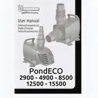 Superfish Pond Eco 4900 Rotor Vijverpomp - Energiezuinig, 4900L/u, Ideaal voor Koi Vijvers