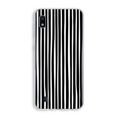 Stripes: Samsung Galaxy A10 Transparant Hoesje