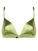 Form and Fold haut de bikini The Triangle - Vert