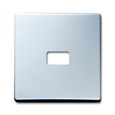 Busch-Jaeger 2CKA001731A1969 Uitschakelaar, Wisselschakelaar, Kruisschakelaar, Knop Afdekking Allweather 44 (IP44) Aluminium, Witaluminium (RAL 9006) 1 stuk(s)