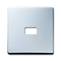 Busch-Jaeger 2CKA001731A1969 Uitschakelaar, Wisselschakelaar, Kruisschakelaar, Knop Afdekking Allweather 44 (IP44) Aluminium, Witaluminium (RAL 9006) 1 stuk(s)