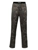 TOM FORD camouflage satin pajama pants - Vert