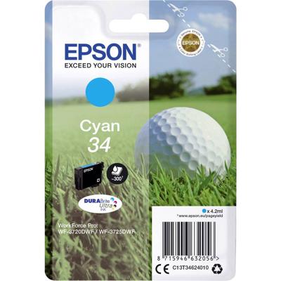 Epson Inktcartridge 34 Origineel Cyaan C 13 T 34624010