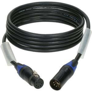 Klotz PD7-5XM22A050.0 AES/DMX kabel met Neutrik 5p XLR F/M 50m