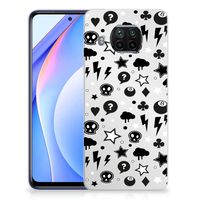Silicone Back Case Xiaomi Mi 10T Lite Silver Punk - thumbnail