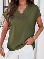 Casual V Neck Shirt