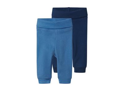 lupilu Set van 2 baby joggingbroeken (Donkerblauw/blauw, 86/92)