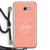Best heart: Samsung Galaxy A5 (2017) Transparant Hoesje met koord