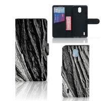 Book Style Case Nokia 1.3 Boomschors Grijs - thumbnail