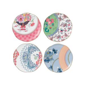 WEDGWOOD - Butterfly Bloom - Borden set/4