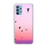 Fly away: Samsung Galaxy A32 4G Transparant Hoesje
