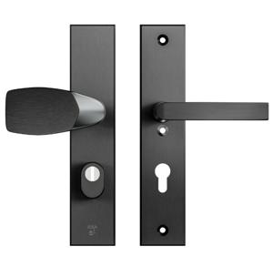 AXA Veiligheidsbeslag Edge Plus Wing-knop+kruk Blok PC55 anti-kerntrek Vaste knop