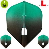 L-Style Flights L3 Two Tone Black - Groen - thumbnail