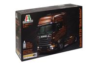 Italeri 3897 Scania R730 V8 Black Amber Vrachtwagen (bouwpakket) 1:24 - thumbnail