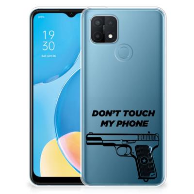 OPPO A15 Silicone-hoesje Pistol DTMP OPPO A15 Silicone-hoesje Pistol DTMP