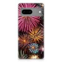 Google Pixel 7 Silicone Back Cover Vuurwerk - thumbnail