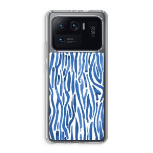 Blauwe nerven: Xiaomi Mi 11 Ultra Transparant Hoesje
