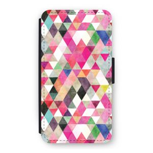 Gekleurde driehoekjes: iPhone 11 Pro Flip Hoesje