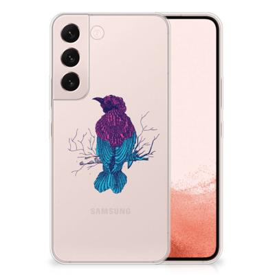 Samsung Galaxy S22 Telefoonhoesje met Naam Merel Samsung Galaxy S22 Telefoonhoesje met Naam Merel